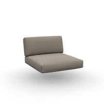 Lounge Cushion Seat + Back Single Exteria Quadro Nature 