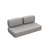 Durbuy Cushion 2-Seat Mono + Back Single Exteria Melo Beige 