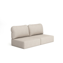 Acri Cushion Set 2-Seat Sunbrella Lopi Sand 