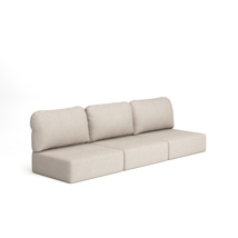 Acri Cushion Set 3-Seat Sunbrella Lopi Sand 