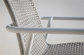 Durham Deep Seating Chair Alu White Mat Rope L Grey Melange Open Weaving 