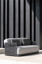 Durbuy Lounge Base 2-Seat Alu Charcoal Mat 
