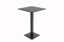 Parana Bar Table Alu Charcoal Mat 70X70X108 