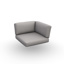 Arbon Cushion Seat + Back Corner Exteria Melo Beige 