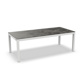 Danli Dining Table Alu White Mat HPL Grigio Granite/Nero Granite Switch 220X100