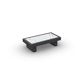 Fano Side Table U-Leg Alu Charcoal Mat Ceramic Graduario 90X45